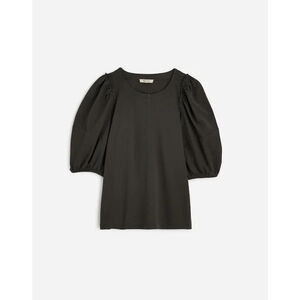 NWT Madewell Puff-Sleeve Tee in dark surplus Size XS NT331